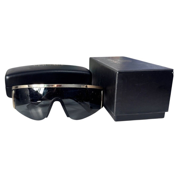 VERSACE MOD.2197 1000/6G TRIBUTE COLLECTION Black & Gold New Women's Sunglasses